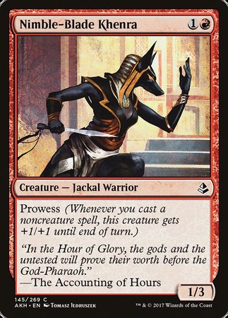 Nimble-Blade Khenra [Amonkhet] | Tabernacle Games