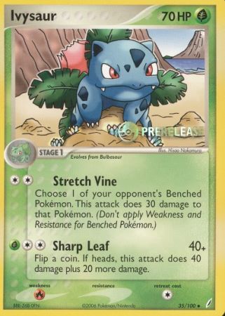 Ivysaur (35/100) (Prerelease Promo) [Nintendo: Black Star Promos] | Tabernacle Games