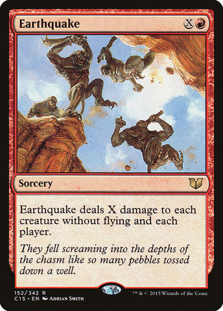 Earthquake [Commander 2015] | Tabernacle Games