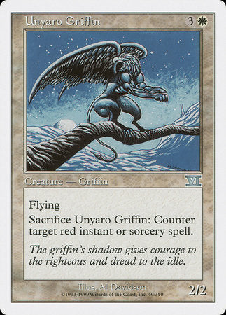 Unyaro Griffin [Classic Sixth Edition] | Tabernacle Games