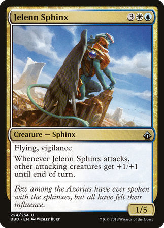 Jelenn Sphinx [Battlebond] | Tabernacle Games