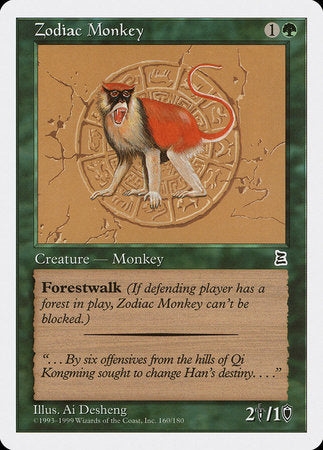 Zodiac Monkey [Portal Three Kingdoms] | Tabernacle Games