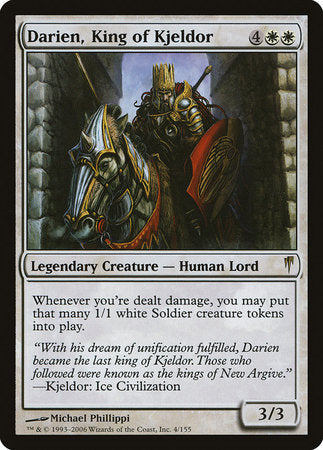 Darien, King of Kjeldor [Coldsnap] | Tabernacle Games