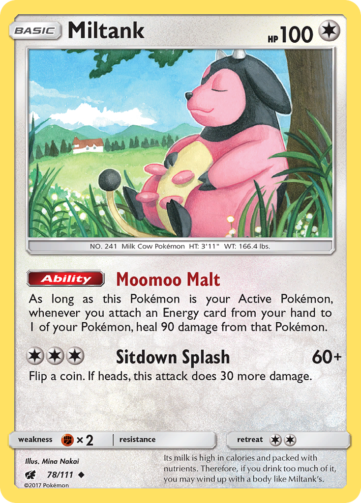 Miltank (78/111) [Sun & Moon: Crimson Invasion] | Tabernacle Games