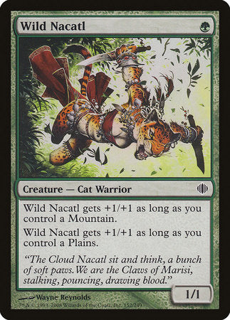 Wild Nacatl [Shards of Alara] | Tabernacle Games