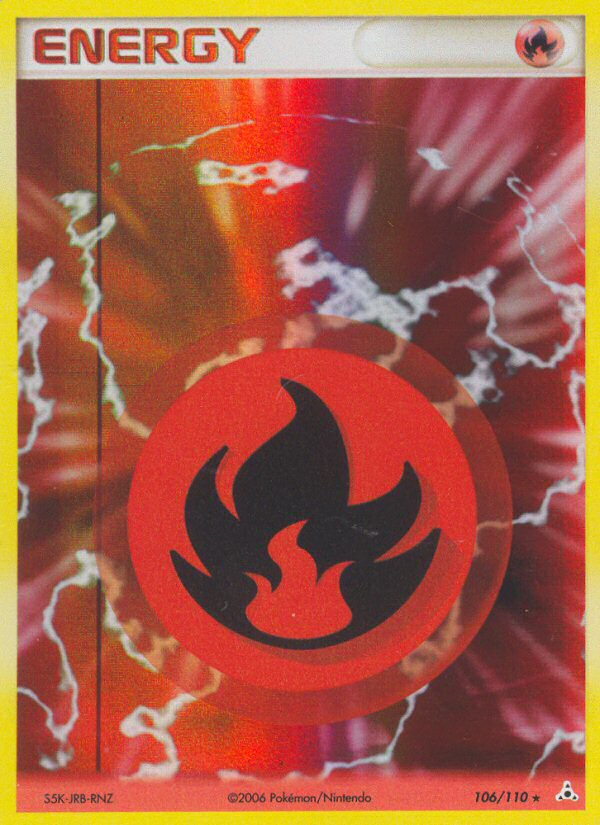 Fire Energy (106/110) [EX: Holon Phantoms] | Tabernacle Games