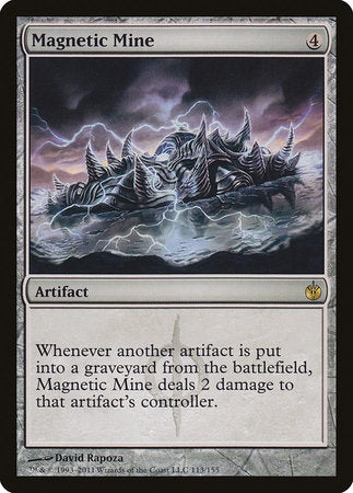 Magnetic Mine [Mirrodin Besieged] | Tabernacle Games