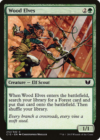 Wood Elves [Commander 2015] | Tabernacle Games