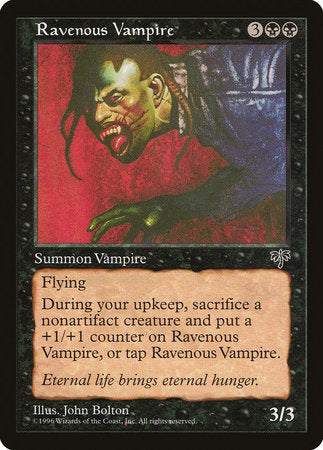 Ravenous Vampire [Mirage] | Tabernacle Games