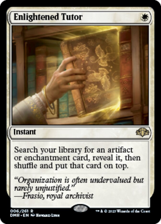 Enlightened Tutor [Dominaria Remastered] | Tabernacle Games