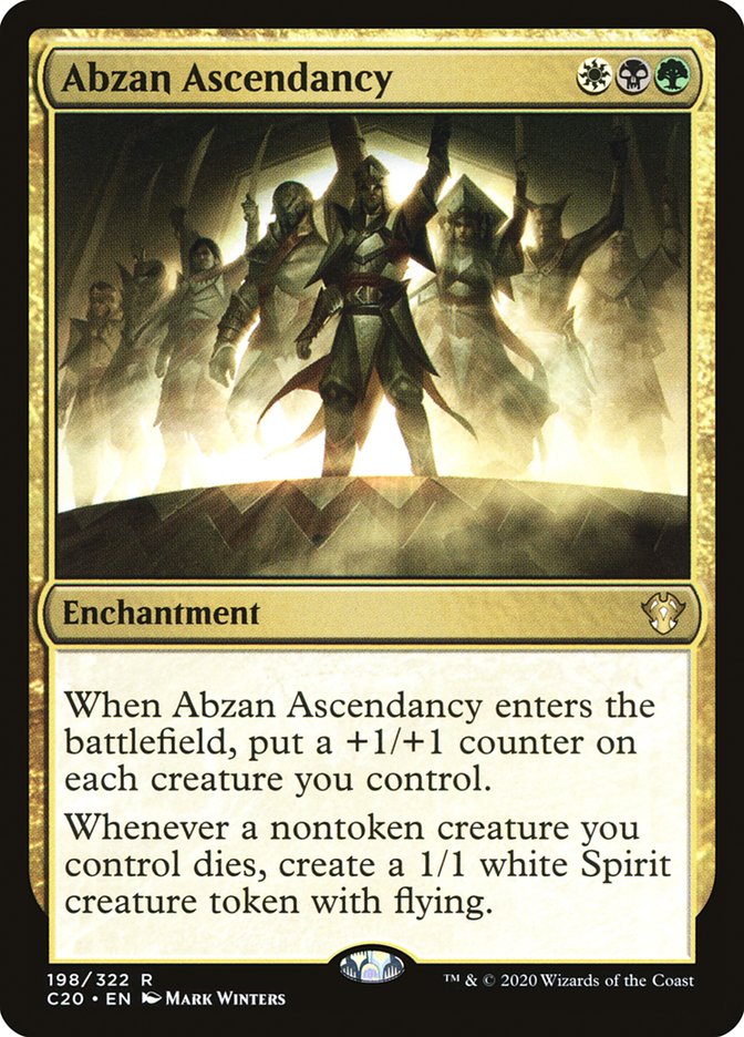 Abzan Ascendancy [Commander 2020] | Tabernacle Games