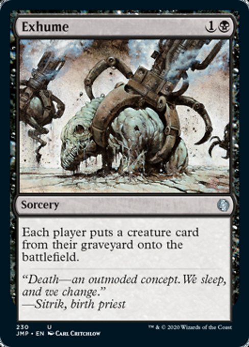 Exhume [Jumpstart] | Tabernacle Games
