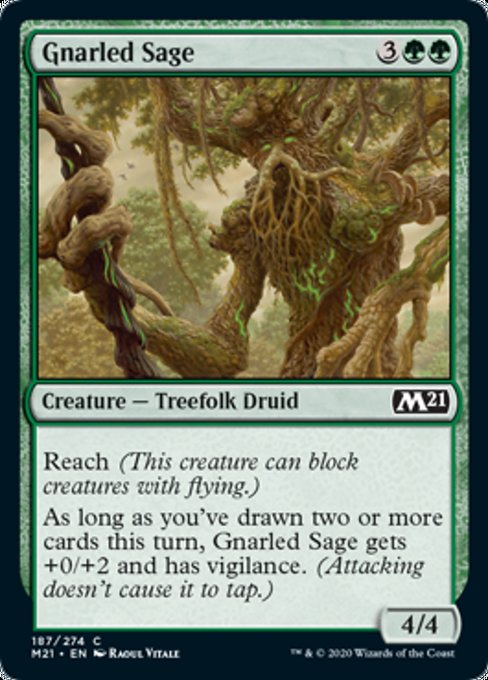 Gnarled Sage [Core Set 2021] | Tabernacle Games