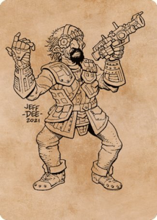 Jan Jansen, Chaos Crafter Art Card [Commander Legends: Battle for Baldur's Gate Art Series] | Tabernacle Games