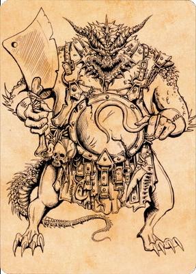Thrakkus the Butcher Art Card [Commander Legends: Battle for Baldur's Gate Art Series] | Tabernacle Games