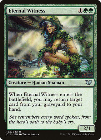 Eternal Witness [Commander 2015] | Tabernacle Games