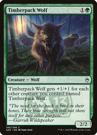 Timberpack Wolf [Masters 25] | Tabernacle Games