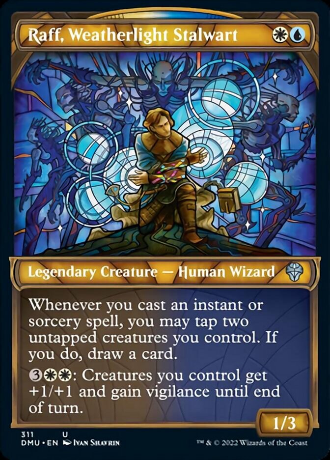Raff, Weatherlight Stalwart (Showcase) [Dominaria United] | Tabernacle Games