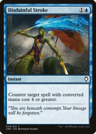 Disdainful Stroke [Commander Anthology Volume II] | Tabernacle Games