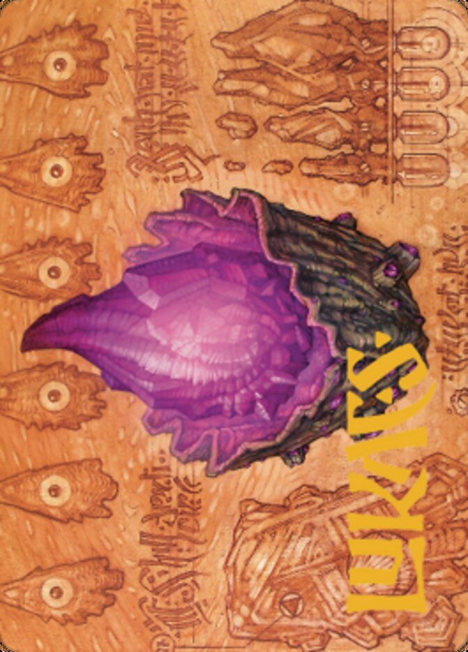 Thorn of Amethyst Art Card (Gold-Stamped Signature) [The Brothers' War Art Series] | Tabernacle Games