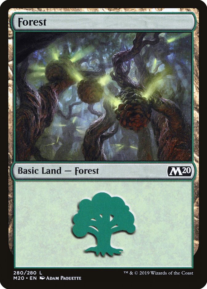 Forest (#280) [Core Set 2020] | Tabernacle Games