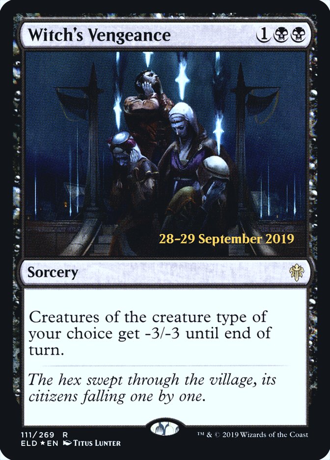 Witch's Vengeance  [Throne of Eldraine Prerelease Promos] | Tabernacle Games