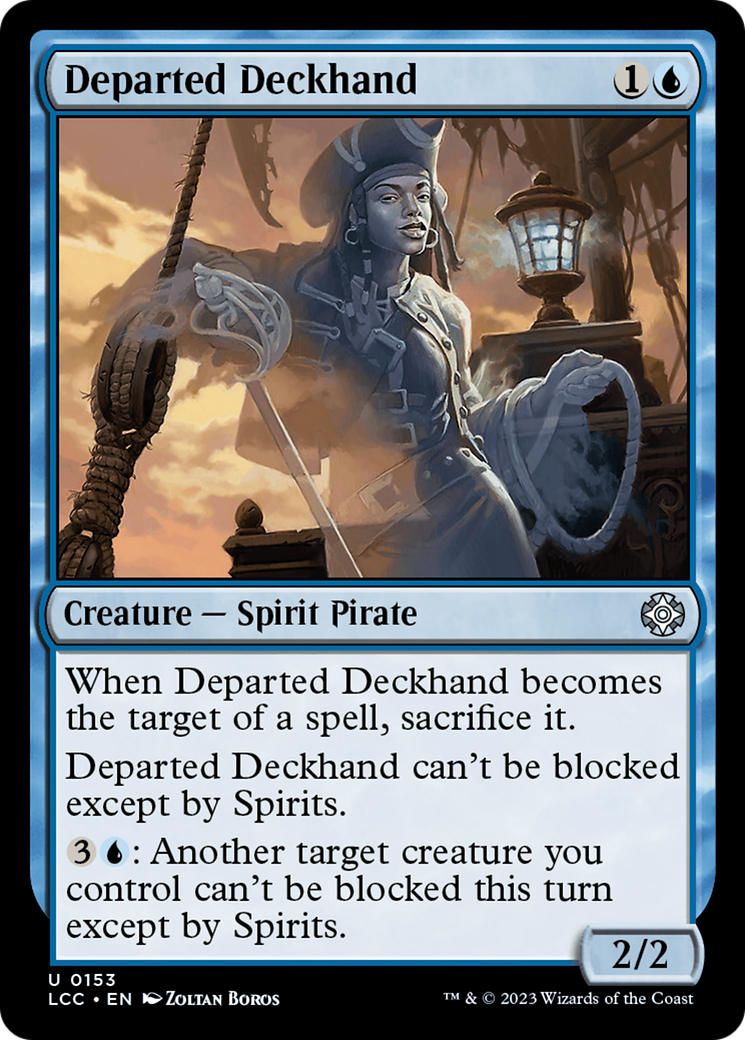 Departed Deckhand [The Lost Caverns of Ixalan Commander] | Tabernacle Games