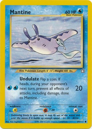 Mantine (64/111) [Neo Genesis Unlimited] | Tabernacle Games