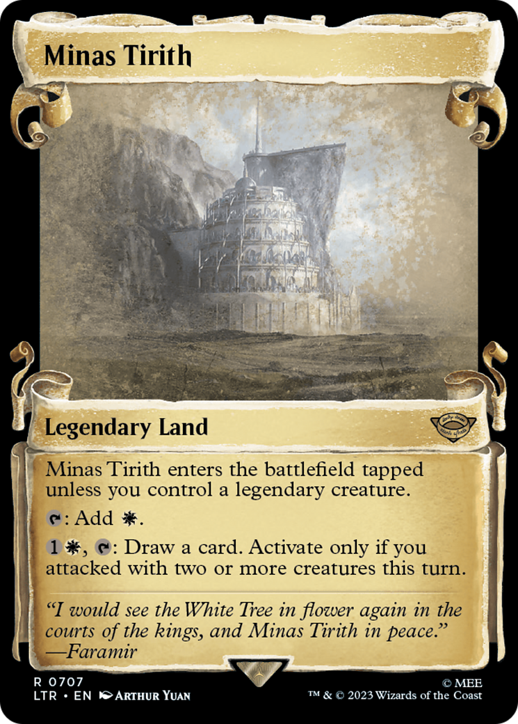 Minas Tirith [The Lord of the Rings: Tales of Middle-Earth Showcase Scrolls] | Tabernacle Games
