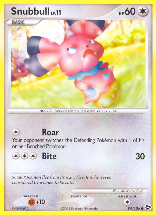 Snubbull (84/106) [Diamond & Pearl: Great Encounters] | Tabernacle Games