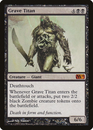 Grave Titan [Magic 2011] | Tabernacle Games