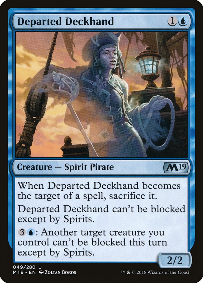 Departed Deckhand [Core Set 2019] | Tabernacle Games