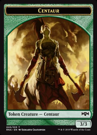 Centaur Token [Ravnica Allegiance Tokens] | Tabernacle Games