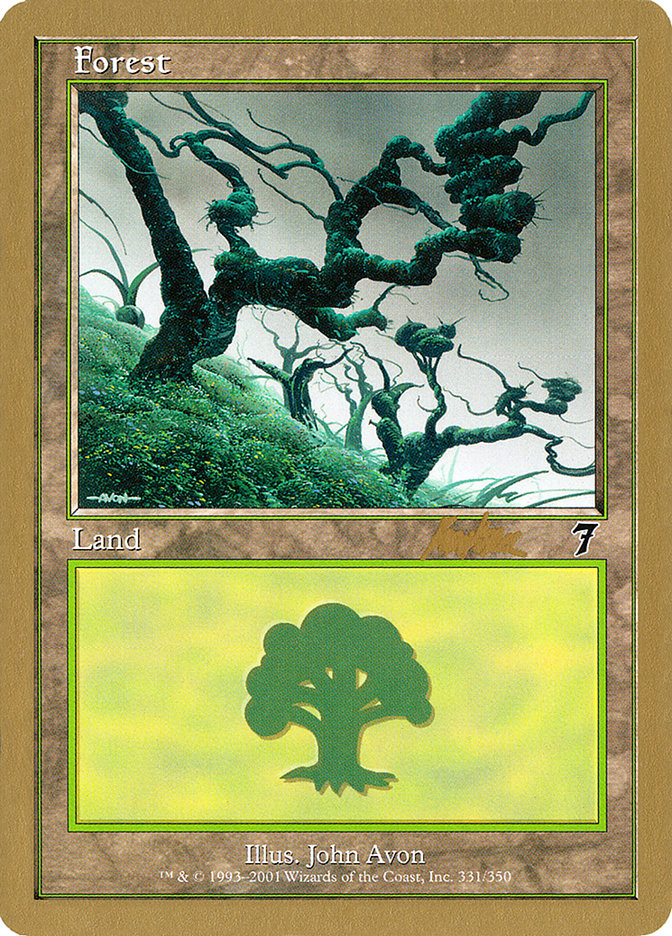 Forest (bk331) (Brian Kibler) [World Championship Decks 2002] | Tabernacle Games