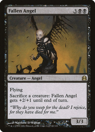 Fallen Angel [Commander 2011] | Tabernacle Games