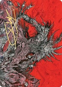 Varragoth, Bloodsky Sire Art Card (Gold-Stamped Signature) [Kaldheim: Art Series] | Tabernacle Games