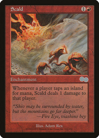 Scald [Urza's Saga] | Tabernacle Games