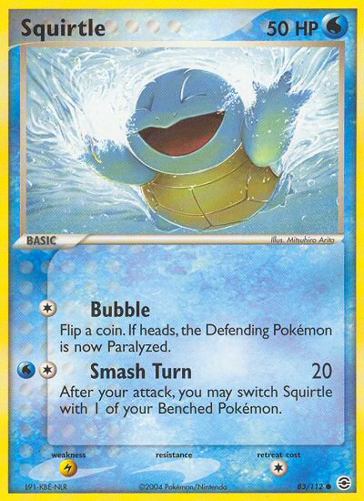 Squirtle (83/112) [EX: FireRed & LeafGreen] | Tabernacle Games