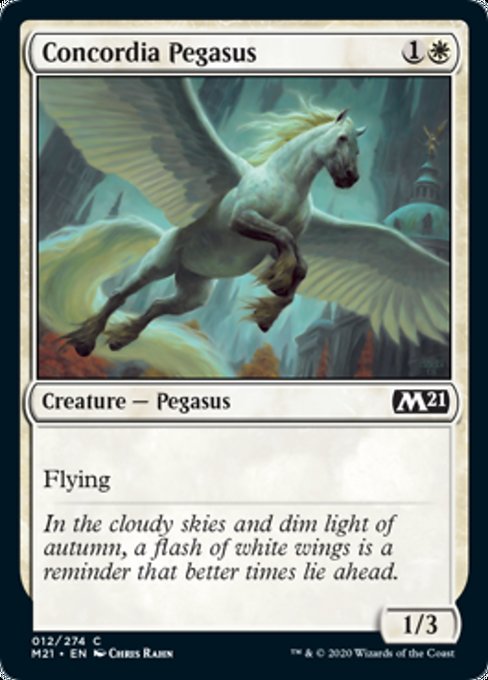 Concordia Pegasus [Core Set 2021] | Tabernacle Games