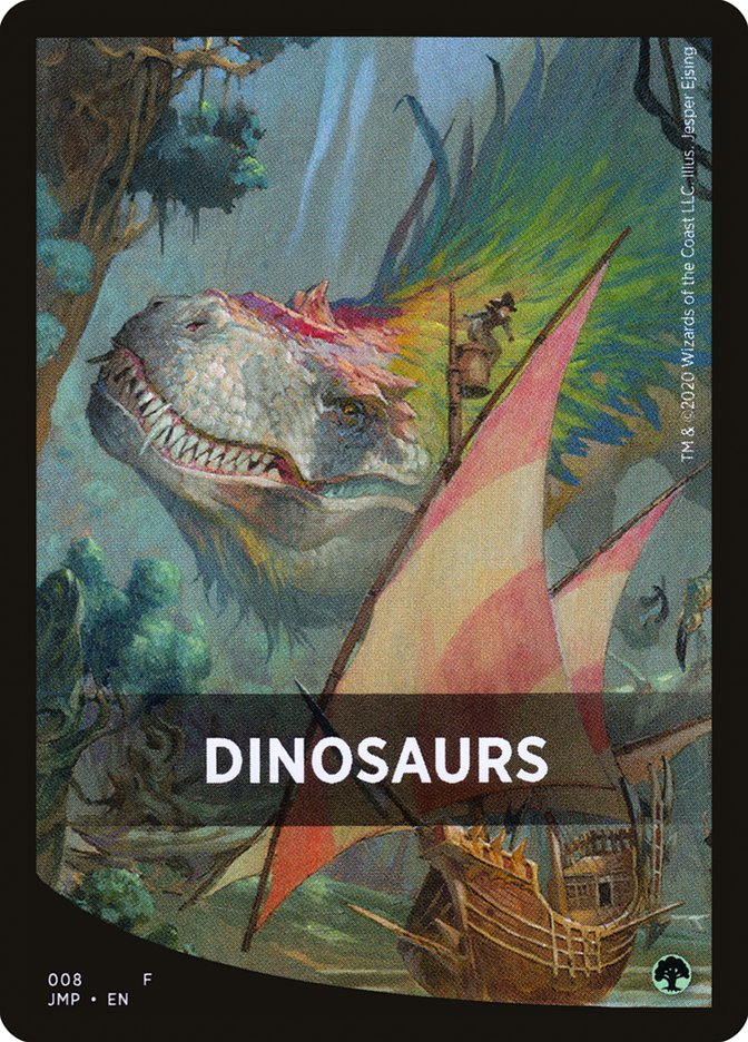 Dinosaurs Theme Card [Jumpstart Front Cards] | Tabernacle Games