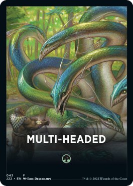 Multi-Headed Theme Card [Jumpstart 2022 Front Cards] | Tabernacle Games