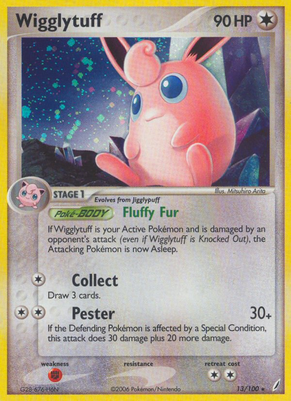 Wigglytuff (13/100) [EX: Crystal Guardians] | Tabernacle Games