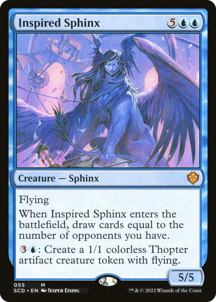 Inspired Sphinx [Starter Commander Decks] | Tabernacle Games