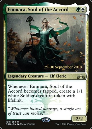 Emmara, Soul of the Accord [Guilds of Ravnica Promos] | Tabernacle Games
