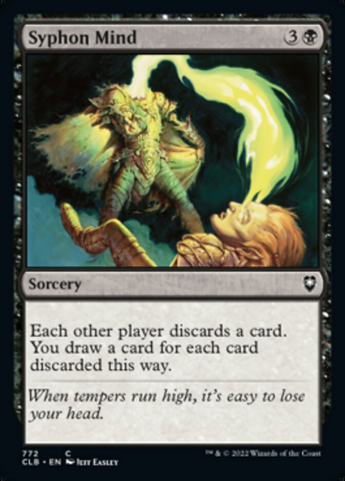 Syphon Mind [Commander Legends: Battle for Baldur's Gate] | Tabernacle Games