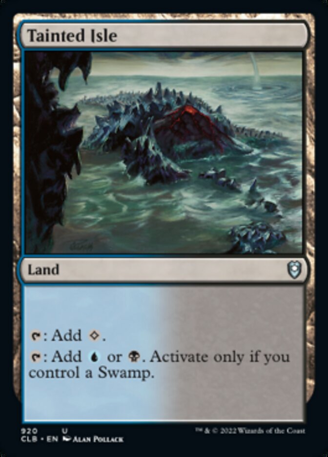 Tainted Isle [Commander Legends: Battle for Baldur's Gate] | Tabernacle Games