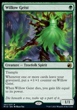 Willow Geist (Promo Pack) [Innistrad: Midnight Hunt Promos] | Tabernacle Games