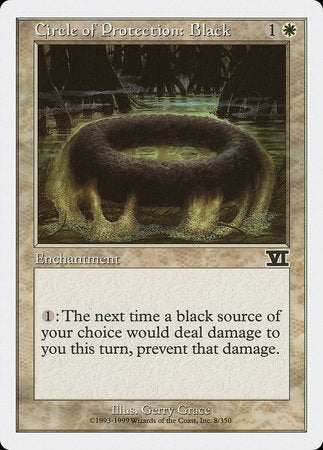 Circle of Protection: Black [Classic Sixth Edition] | Tabernacle Games