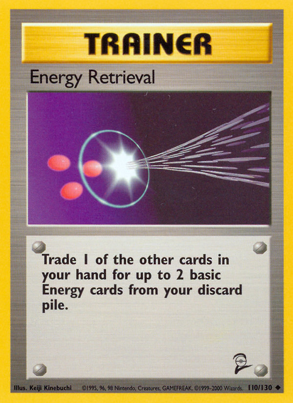Energy Retrieval (110/130) [Base Set 2] | Tabernacle Games