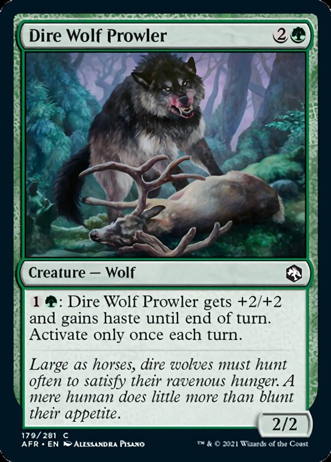 Dire Wolf Prowler [Dungeons & Dragons: Adventures in the Forgotten Realms] | Tabernacle Games